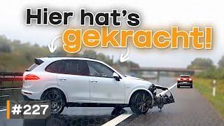 Aquaplaning auf Autobahn, Ungeduld und Kuschelbedürftigkeit! | #GERMAN #DASHCAM | #227