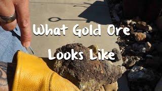 What Gold Ore Looks Like - Mining 101 - Gold Rush Expeditions