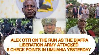 BIAFRA LIBERATION ARMY HAS DECLARED ABIA, STATE OF EMERGENCY AS THEY ATTACKED SEVERAL CHECKPOINTS