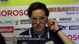 Elisa Camporese post Tavagnacco-Ravenna 0-1