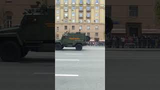 День Победы 9 мая 2025 г. Москва. Военная техника на Садовом кольце после  парада. Фрагмент 59