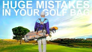 IN THE GOLF BAG HUGE MISTAKES GOLFERS MAKE