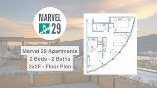 2x2F Floor Plan Virtual Tour - Marvel 29 Apartments