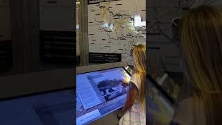 #Волгоград …интерактивная доска в музее «Сталинградская битва»