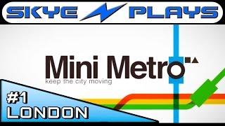 Mini Metro #1 ►London 2000+ Strategy and Tips◀ [1080p 60 FPS] Gameplay PC Mac IOS Android