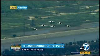 Thunderbird #3 #6 Near Miss Caught on Tape