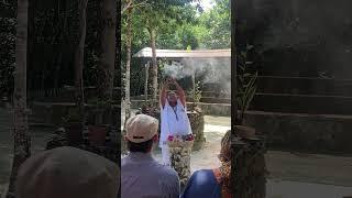 A Mayan shaman blesses us with health and prosperity #travel #meridayucatan #mayanculture
