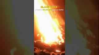 Earth vs Black hole  #earth #shorts