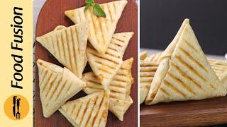 Roti Triangles/Samosa Recipe by Food Fusion