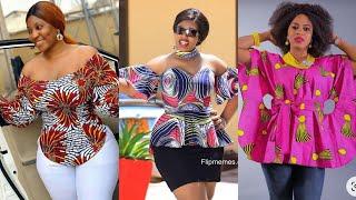 Ankara Blouse Styles 2021||Latest Unique Ankara Fashion Styles