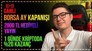  1 Günde %20 Kazandık! Dolar Düşüşü ( sahte ) - Borsada Ay Sonu Kapanış #bitcoin #borsa #kriptopara