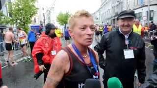 Irish Examiner Cork City Marathon 2015 - Interview - Winner: Nollaigh Hunter