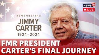 Jimmy Carter Funeral | Former US President Jimmy Carter's Final Journey | USA News LIVE | N18G