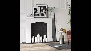 FIREPLACE MANTEL DECOR FOR CHRISTMAS!!!#interiordesign#christmas#home