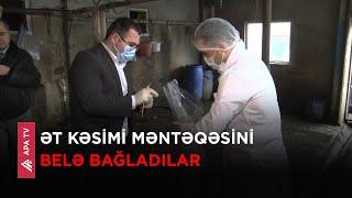 Yasamaldakı bu qəssabxananın yiyəsi heç kəsi saymadı, axırda bağladılar - APA TV