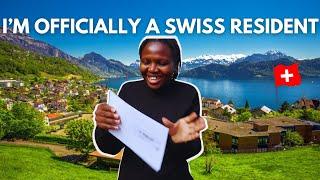 I finally got my Swiss residence permit