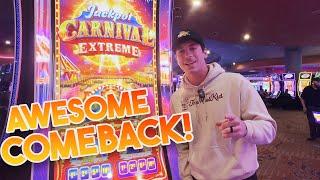 Awesome Comeback On The Smokin Hot Stuff Slot Machine At Coushatta Casino Resort!