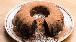 Giant Molten Chocolate Cake