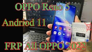 OPPO Reno5 || All Oppo Android 11 Frp Bypass 2022