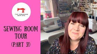 Sewing Room Tour (Finally!)