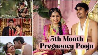 5th Month Pregnancy Pooja Ceremony | Diya Krishna | Ozy Talkies