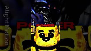 Nightmare Vs Golden Freddy #shorts #fnaf #vs