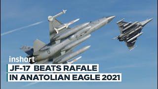 JF-17 Thunder Block II  won the championship against Rafale | JF-17 vs Rafale | InShort