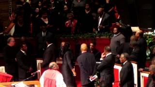 Bishop William A. Ellis singing - Memorial Service Lady Mary P. Ellis