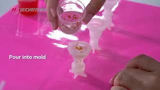 Crystal Epoxy DIY instructional video