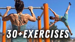 Outdoor Calisthenics Park Exercises (30+ Demos)