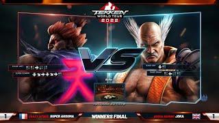 Super Akouma (Akuma) vs JoKa (Heihachi) - 2022 TWT Masters - VSFighting X: Winners Finals