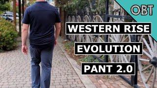 Western Rise Evolution Pant 2.0 (Lightweight Travel Pants - 38" Waist)