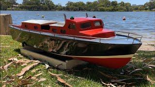 Vintage 1960's Aerokits RC Boat