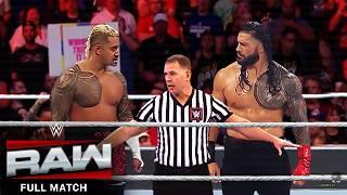 Roman Reigns vs. Solo Sikoa: Raw, Jan. 1, 2025 - Falls Count Anywhere Match