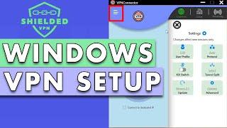 How to set up our VPN in Windows - Shielded VPN