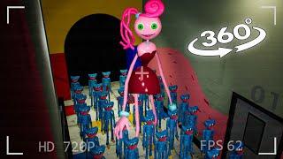 VR 360° Mommy Long Legs and army baby Huggy Wuggy! (Poppy Playtime: Chapter 2)