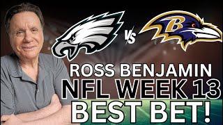 Eagles vs Ravens Picks, Predictions and Best Bets | 2024 NFL Week 13 Bets