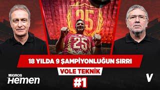 Galatasaray'ın en büyük özelliği zayıf halkalardan çabuk kurtulması | Önder, Metin | VOLE Teknik #1