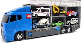 13 Types Tomica Cars  Tomica opened and stored in the Okatazuke convoy