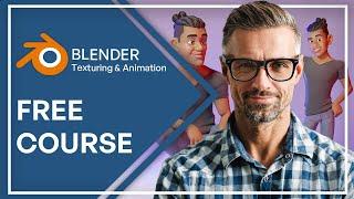 Free Blender Texturing & Animation Course for Beginners (3D Design Tutorial)