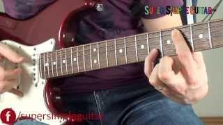 Lost Frequencies Style - Are You With Me guitar lesson tutorial how to play