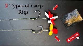 2 Types of Carp Rigs by Foris Fisherman Carp Hunter