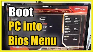 How to Easily Boot Windows 10 PC into BIOS Menu (Fast Method)