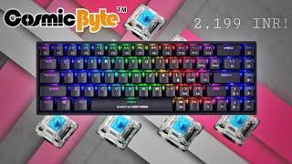Most affordable 65 percent Mechanical Keyboard! Cosmicbyte CB-GK-23 Artemis