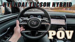 2021 Hyundai Tucson Hybrid 1,6 T-GDI (230 PS) / POV, Autobahn, Speedtest und Verbrauch