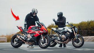 He let me ride his S1000rr!