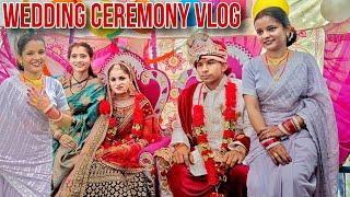 wedding ceremony vlog|| दुल्हन ने किया बारातियों के साथ धमाकेदार डांस  सब लोग देखते रह गए||