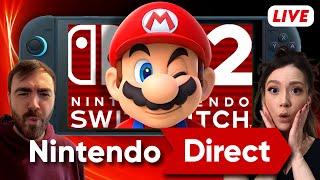 Nintendo Switch 2 Direct LIVE reaction - price and release date CONFIRMED
