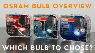 Osram Xenon Bulb Options Overview - XNN, CBN, and CBB