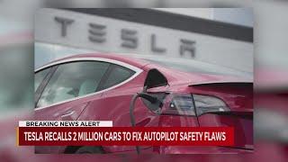 Tesla recalls over 2 million vehicles to fix autopilot safety flaws